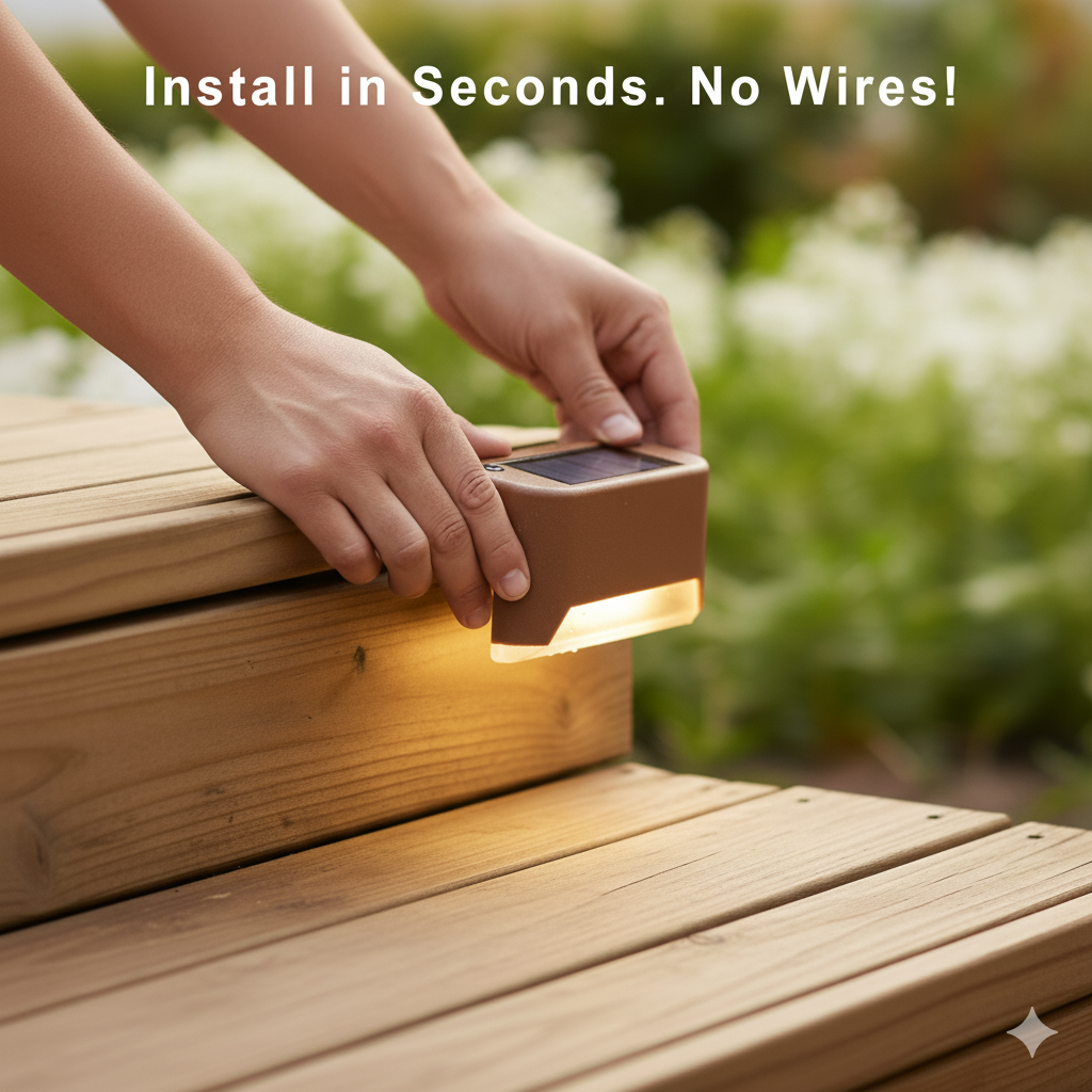 Solar Deck Lights Outdoor